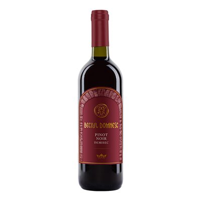 VIN ROSU DEMISEC PINOT NOIR BECIUL DOMNESC SGR 0.75L