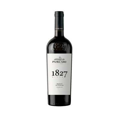 VIN ROSU MERLOT PURCARI 1827 SGR 0.75L