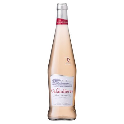 VIN ROSE SEC MEDITERRANEE LES CALANDIERES SGR 0.75L