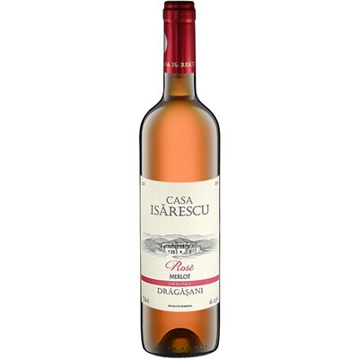 VIN ROSE DEMISEC MERLOT DRAGASANI CASA ISARESCU SGR 0.75L