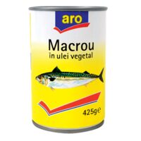 MACROU IN ULEI VEGETAL DE SOIA SI SUC PROPRIU ARO 425G