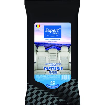 SERVETELE TAPITERIE EXPERT WIPES 42BUC