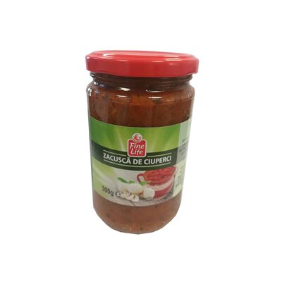 ZACUSCA CU CIUPERCI FINE LIFE 300G