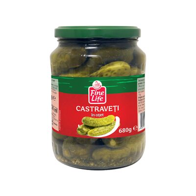 CASTRAVETI IN OTET CALIBRU 6-9CM FINE LIFE 680G