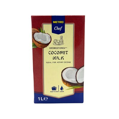 BAUTURA NUCA DE COCOS FARA ADAOS DE ZAHAR METRO CHEF 1L