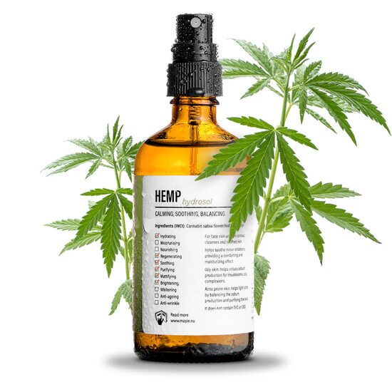 TONER APA DE CANEPA 100% NATURALA SI PURA MAYIE 100ML