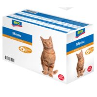 HRANA UMEDA PLIC PENTRU PISICI CU AROMA DE PUI ARO 12 X 100G
