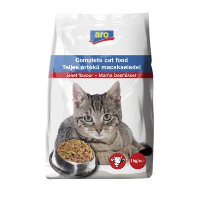 HRANA USCATA PENTRU PISICI CU AROMA DE VITA ARO 1KG