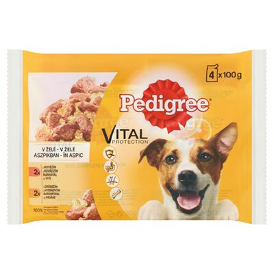 PEDIGREE PLIC ADULT VITA SI PASARE 4 X 100G