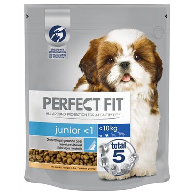 HRANA USCATA PENTRU CAINI JUNIOR CU PUI PERFECT FIT 825G