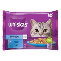WHISKAS PESTE ADULT ASPIC 4 X 85G