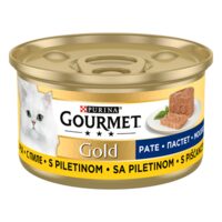 PATE PUI CU SOS GOURMET GOLD MOUSSE 85G