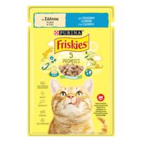 HRANA UMEDA PENTRU PISICI CU SOMON IN SOS FRISKIES 85G