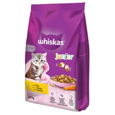 HRANA USCATA PISICI JUNIOR PUI WHISKAS 1.4KG