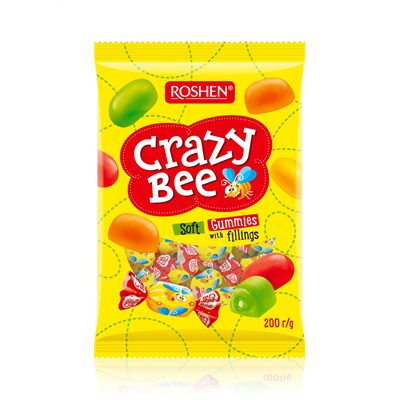 JELEURI FRUCTE ROSHEN CRAZY BEE 200G