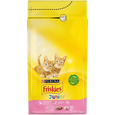 FRISKIES JUNIOR PISICI PUI SI LEGUME 1.5KG