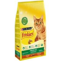 FRISKIES HU INDOOR PISICI CU PUI SI LEGUME 10KG