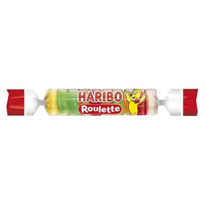 ROULETTE BOMBOANE GUMATE HARIBO 25G
