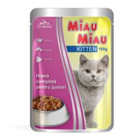 HRANA PENTRU PISICI JUNIOR MIAU MIAU 100G