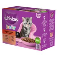 HRANA UMEDA PENTRU PISICI SELECTII CLASICE IN SOS WHISKAS 12 X 85G