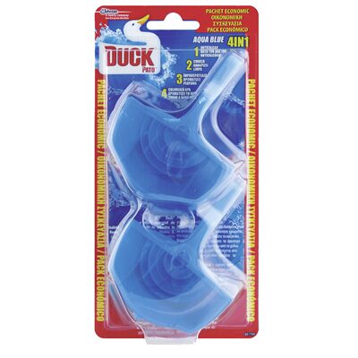 ODORIZANT TOALETA ALBASTRU DUCK 2 X 36G