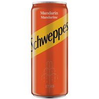 BAUTURA CARBOGAZOASA MANDARIN SCHWEPPES SGR 0.33L X 4