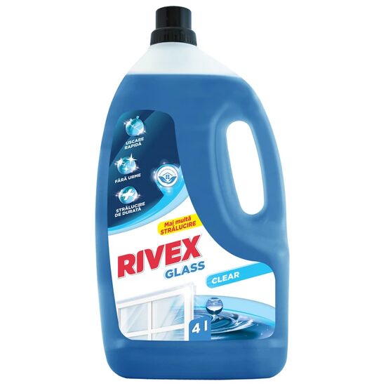 SOLUTIE PENTRU CURATAT GEAMURI RIVEX GLASS 4L