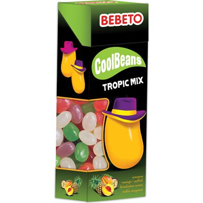 BEBETO BEANS TROPIC MIX 12 x 30G