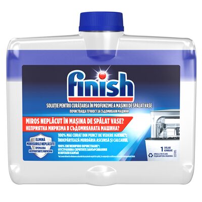 FINISH SOLUTIE CURATAT MASINA DE SPALAT VASE 250 ML