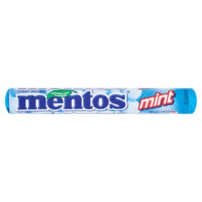MENTOS BOMBOANE GUMATE MINT CHEWY DRAGEES 5 x 38G
