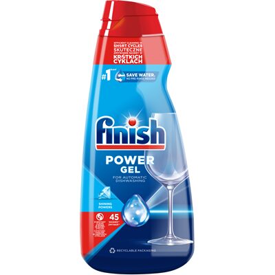 FINISH POWER GEL DETERGENT MASINA DE SPALAT VASE 900ML