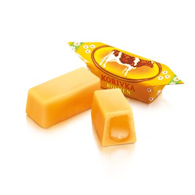 BOMBOANE FONDANTE CU LAPTE SI CARAMEL ROSHEN 1KG
