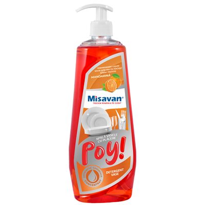 DETERGENT VASE MANDARINA MISAVAN POY 750ML