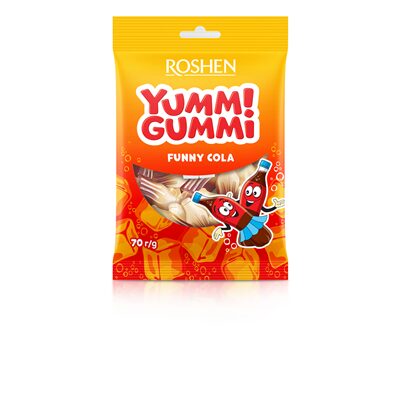JELEURI CU SUC COLA ROSHEN YUMMI GUMMI 70G