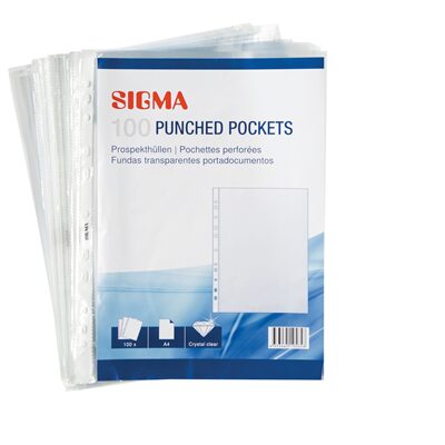 100 FOLII PROTECTIE CRISTAL SIGMA A4 60M