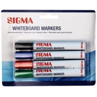 MARKER WHITEBOARD ASORTAT SIGMA x 4
