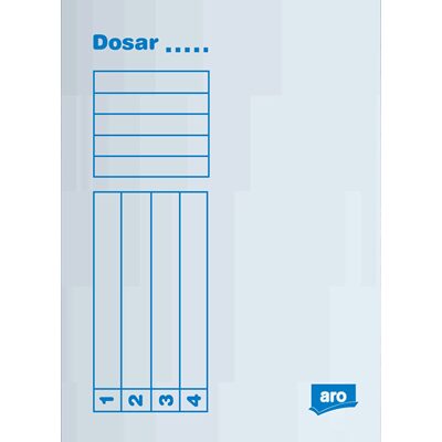 DOSAR PLIC CARTON ARO 200G x 50