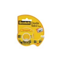 BANDA DUBLU ADEZIVA CU DISPENSER SCOTCH 12 MM x 6.3M