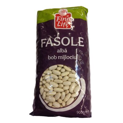 FASOLE CU BOB MIJLOCIU FINE LIFE 900G