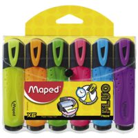 TEXTMARKER MAPED FLUO 6 CULORI
