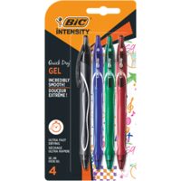 QUICK DRY ROLLER BIC GELOCITY DIVERSE CULORI x 4