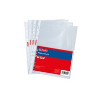 MAPE PROTECTIE HERLITZ A4 CRISTAL x 100
