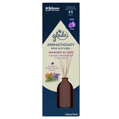 ODORIZANT CAMERA LAVANDA SI SANTAL GLADE REED DIFFUSER 80ML