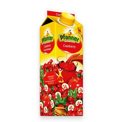 PFANNER SUC CRANBERRY 1L