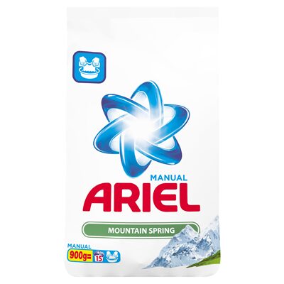 DETERGENT RUFE MANUAL ARIEL MOUNTAIN SPRING 900G