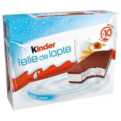 KINDER FELIE DE LAPTE 28G x 10