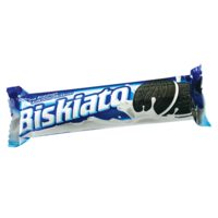 BISCUITI CU CACAO SI CREMA DE VANILIE BISKIATO 55G x 24
