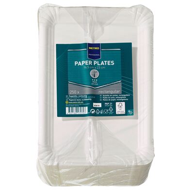 TAVITE DIN CARTON 16.5 x 23 CM METRO PROFESSIONAL x 250