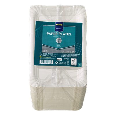 TAVITE DIN CARTON 13 X 20 CM METRO PROFESSIONAL x 250