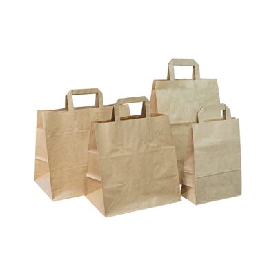 SACOSE DIN HARTIE OTI 18+9 X 24 CM x 50 BUC